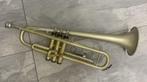 Hüttl Jazz trompet (duitse makelij) met omhoogstaande beker, Muziek en Instrumenten, Gebruikt, Ophalen of Verzenden