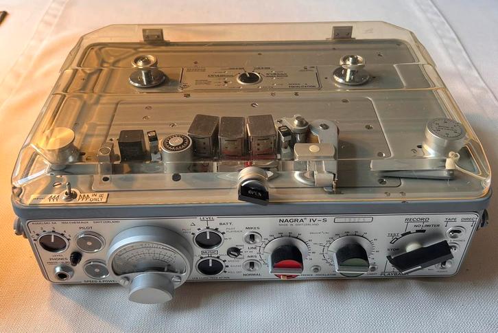 NAGRA IV-S topstaat. DBX en QSSF voor Nagra, Audio, Tv en Foto, Bandrecorder, Bandrecorder, Ophalen