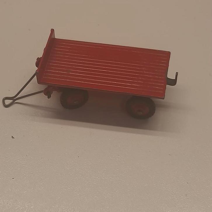 DINKY TOYS UK nr.25C : AANHANGWAGENTJE*VINTAGE*, Hobby en Vrije tijd, Modelauto's | 1:43, Zo goed als nieuw, Overige typen, Dinky Toys