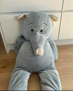 Peluche grand éléphant, Enlèvement, Comme neuf, Éléphant