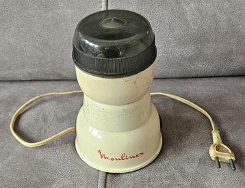 Vintage elektrische koffiemolen Moulinex beschikbaar voor biedingen