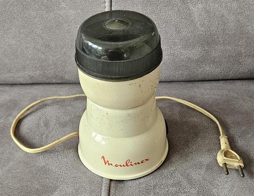 Vintage elektrische koffiemolen Moulinex, Antiek en Kunst, Curiosa en Brocante, Ophalen of Verzenden