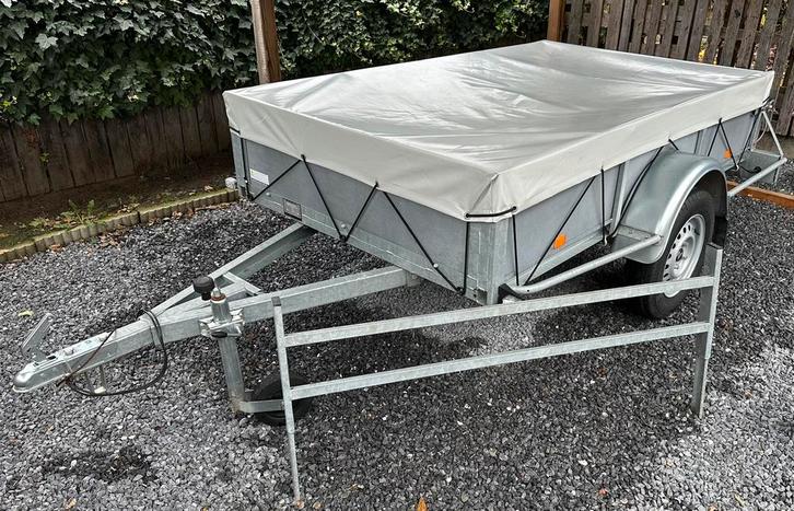 Nieuwe staat BW- Trailers aanhangwagen 225x131, Auto diversen, Aanhangers en Bagagewagens, Zo goed als nieuw, Ophalen