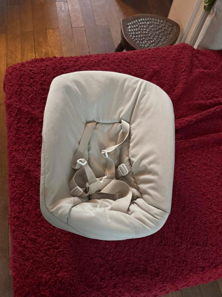 Set Stokke Tripp Trapp Newborn + suspension jouet, Kinderen en Baby's, Wipstoeltjes, Gebruikt, Schommelstoel, Overige merken, Verstelbaar