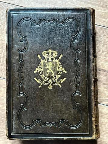 Histoire-Livre de 1850 Congrès national de Belgique Th.Juste