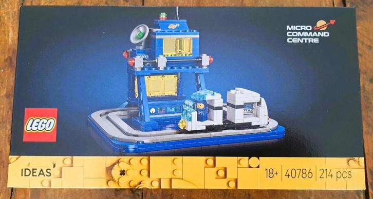 Lego Ideas 40786 Micro Command Center, Kinderen en Baby's, Speelgoed | Duplo en Lego, Nieuw, Lego, Complete set, Ophalen of Verzenden