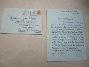 brief naar militair uit 1931