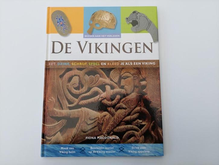 De Vikingen (bezoek aan het verleden), Boeken, Kinderboeken | Jeugd | onder 10 jaar, Zo goed als nieuw, Non-fictie, Ophalen of Verzenden