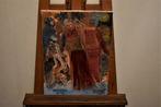 Vis vrouw abstract schilderij, door grappenmaker kamo2002, Antiek en Kunst, Kunst | Schilderijen | Modern, Ophalen