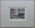 JAKOB SMITS / ACHTERBOSCH / ZW-W ETS / 24x30cm / PASSE, Ophalen of Verzenden