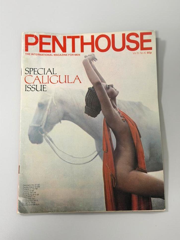 Penthouse 1980 magazine Vol 15 Nr 10 Special Caligula Issue, Verzamelen, Tijdschriften, Kranten en Knipsels, Tijdschrift, 1960 tot 1980