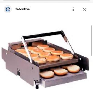 Bakplaat voor hamburgerbroodjes beschikbaar voor biedingen