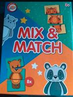 Mix and match puzzel, Hobby en Vrije tijd, Gezelschapsspellen | Kaartspellen, Ophalen of Verzenden, Zo goed als nieuw