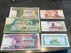 Cambodge 6 billets différents, Timbres & Monnaies, Enlèvement ou Envoi, Billets de banque
