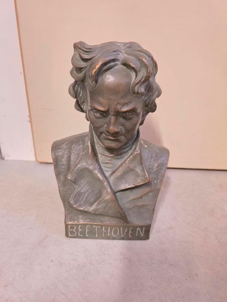 Buste Ludwig Van Beethoven : Pietro Balestra, Antiek en Kunst, Kunst | Beelden en Houtsnijwerken, Ophalen