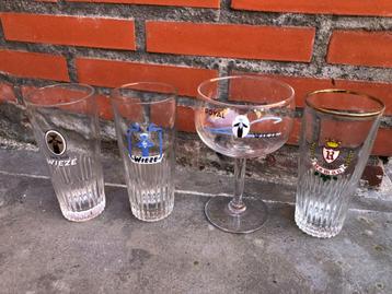 Verres à bière Van Roy Wieze variés - Royal Ale - Roman, Enlèvement ou Envoi