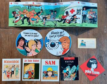 Strips - Stripfiguren stickers beschikbaar voor biedingen
