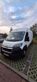 Peugeot boxer, Auto's, Voorwielaandrijving, Leder en Stof, Wit, 5 deurs