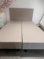 Boxspring creme, Huis en Inrichting, Ophalen, Zo goed als nieuw