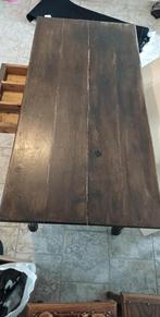 Table salle à manger bois, Maison & Meubles, 100 à 150 cm, Cinq personnes ou plus, Chêne, Enlèvement