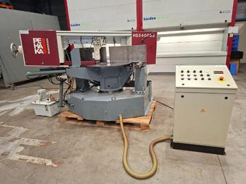 PEHAKA dubbelverstek bandzaagmachine , model HS 340 GBS beschikbaar voor biedingen