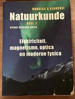 Natuurkunde deel 2: elektriciteit, magnetisme, optica, Boeken, Ophalen of Verzenden, Gelezen, Douglas C. Giancoli, Overige wetenschappen