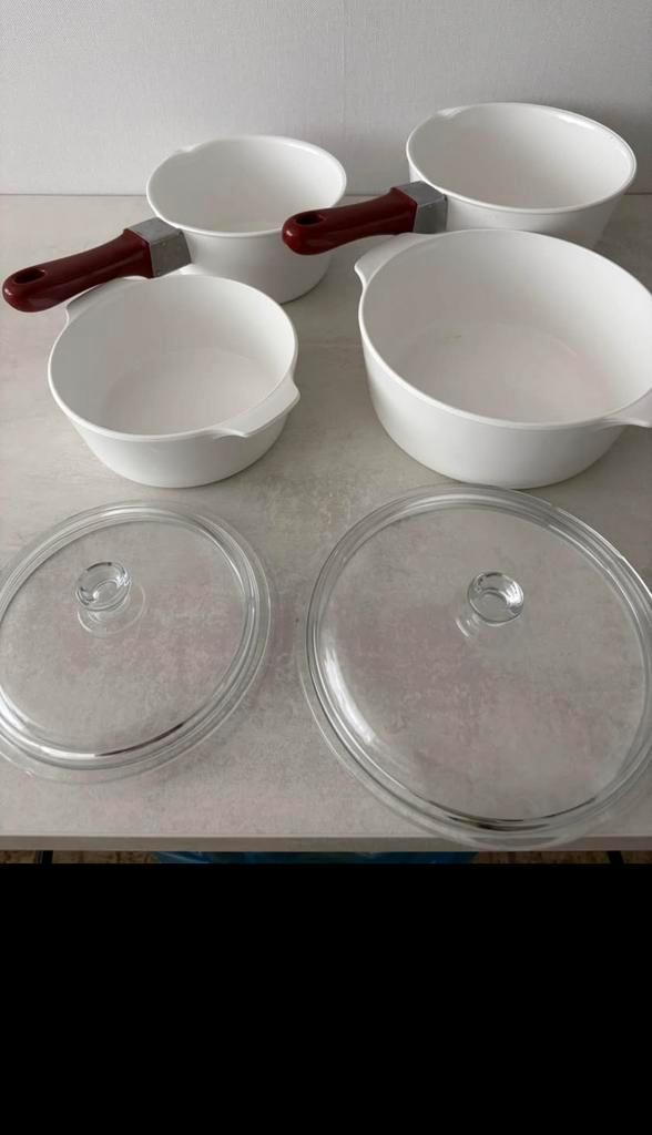 marmites, Maison & Meubles, Cuisine | Casseroles & Poêles, Comme neuf, Plaque céramique, Enlèvement