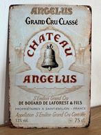 Metalen plaat van Château Angelus, Verzenden, Zo goed als nieuw