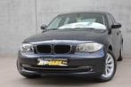 BMW 118i/5-deur/Cruise control, Auto's, 1995 cc, Zwart, Blauw, Handgeschakeld