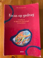 Boek ‘Focus op gedrag’, Enlèvement, Utilisé