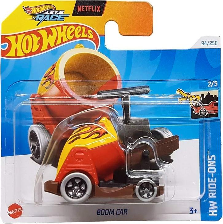 Hot Wheels - HW Ride-Ons - Boom Car - HTC38 - N521, Hobby & Loisirs créatifs, Voitures miniatures | Échelles Autre, Comme neuf