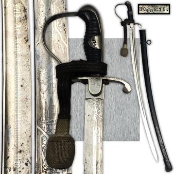  🚨Zeldzaam PRUISISCH LUXE Sabre-item. „10.A.21.0" ORIGINEEL beschikbaar voor biedingen