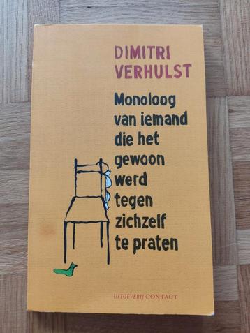 Boek Dimitri Verhulst beschikbaar voor biedingen