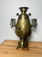 Oud samovar met stempels, Antiek en Kunst, Ophalen of Verzenden