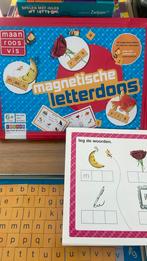 Magnetische letterdoos, Kinderen en Baby's, Ophalen of Verzenden, Gebruikt, Taal en Lezen
