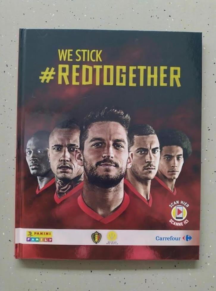 RUILEN Panini carrefour we stick redtogether, Hobby en Vrije tijd, Stickers en Plaatjes, Zo goed als nieuw, Meerdere stickers