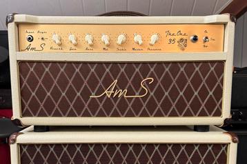 Ampli AmS The One 35 + 2x12 Cream Vox style beschikbaar voor biedingen