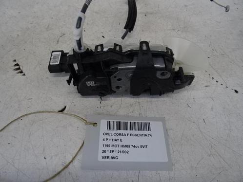 PORTIERSLOT LINKS VOOR Opel Corsa F (UB / UH / UP), Auto-onderdelen, Carrosserie, Opel, Voor, Links, Gebruikt