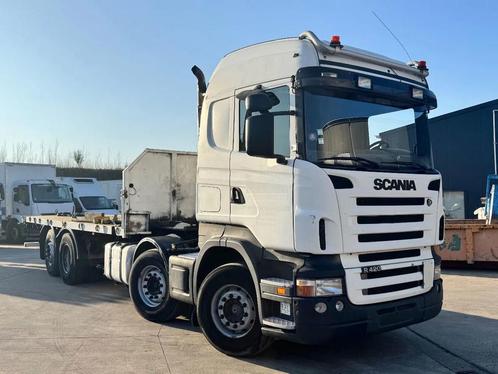 Scania R420 8x2 MANUAL (bj 2007), Auto's, Vrachtwagens, Bedrijf, Scania, Overige brandstoffen, BTW verrekenbaar