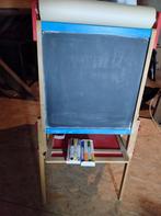 Schoolbord + wit schrijf bord met papierrol, Ophalen