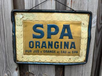 SPA ORANGINA reclamebord 1937 beschikbaar voor biedingen