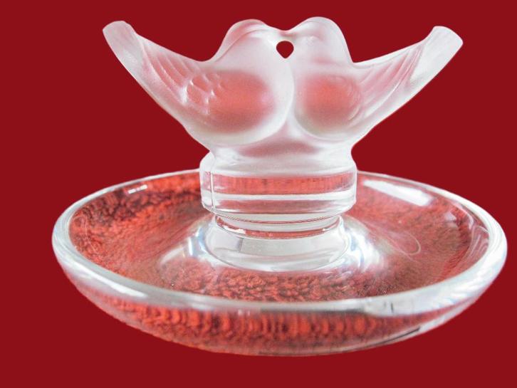 René Lalique steenbok juwelenschaal ram, Antiquités & Art, Antiquités | Verre & Cristal, Enlèvement