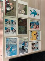 Lot de 10 cartes postal Tintin, Plaatje, Poster of Sticker, Zo goed als nieuw, Kuifje