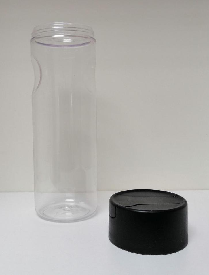 Tupperware™ « CondiServe - Clear » 1 liter - zwart, Huis en Inrichting, Keuken | Tupperware, Gebruikt, Bak of Kom, Verzenden