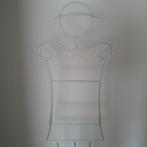 Dressboy, Comme neuf, Métal, Portemanteau sur pied, 150 à 200 cm