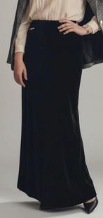 lange zwarte vintage rok, Enlèvement ou Envoi, Taille 36 (S), Comme neuf, Vintage
