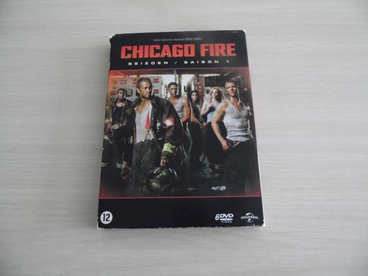 CHICAGO FIRE, SEIZOEN 1, Cd's en Dvd's, Dvd's | Tv en Series, Zo goed als nieuw, Drama, Boxset, Vanaf 12 jaar, Ophalen of Verzenden