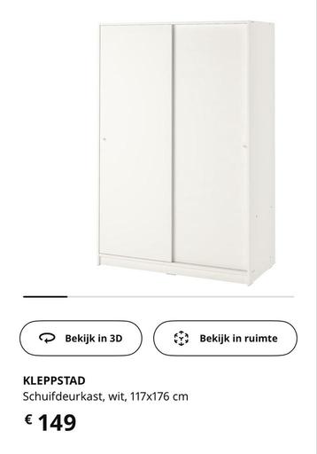 Kleppstad kast zo goed als niew ikea  beschikbaar voor biedingen