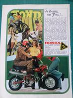 Honda - publicité papier - 1972, Verzamelen, Merken en Reclamevoorwerpen, Ophalen of Verzenden, Gebruikt, Overige typen