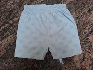 Short de survêtement à étoiles embossées t 68 bleu clair, Pantalon, Garçon, Enlèvement ou Envoi, Knot so bad